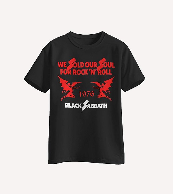 Camiseta Black Sabbath We Sold Our Soul For Rock 'N' Roll
