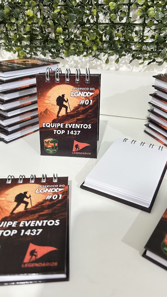 Bloco de Anotações Pequeno Personalizado
