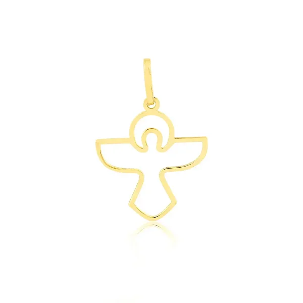 Pingente Dívino Espírito Santo de ouro 18k