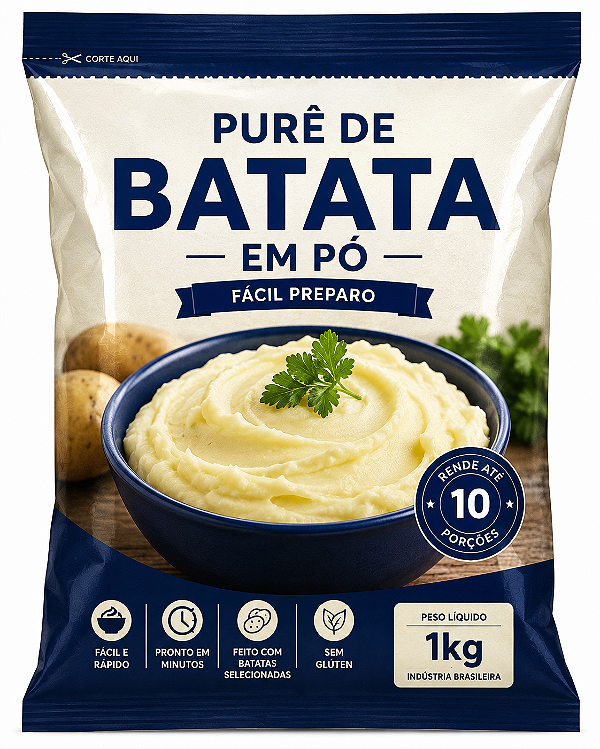 Purê de Batata em Pó - kg