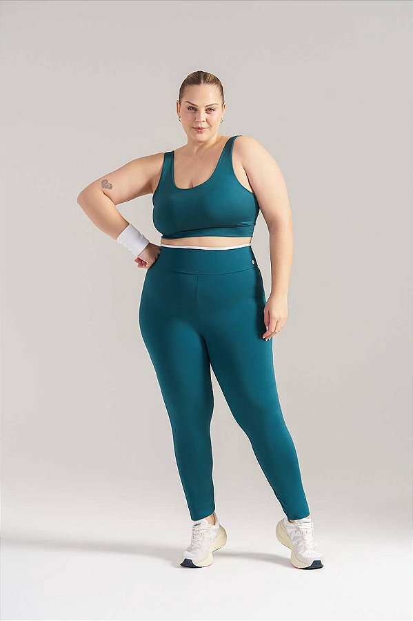 Legging Bicolor RA Powerpolift Plus Size MC Fitness
