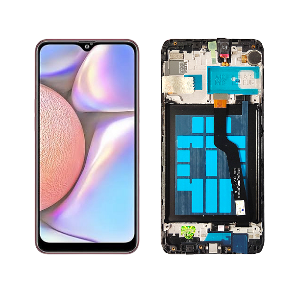 Frontal Samsung A10 Com Aro