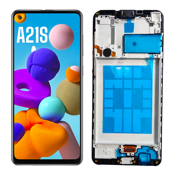Frontal Samsung A21s Com Aro