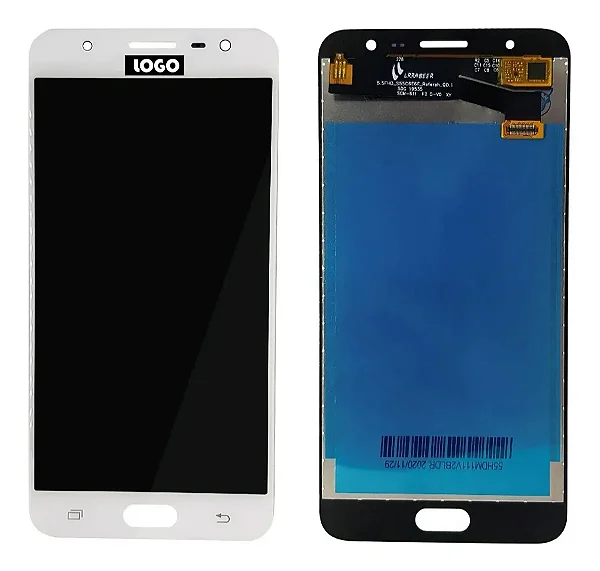 Frontal Samsung J7 PRIME (Branco) Sem Aro