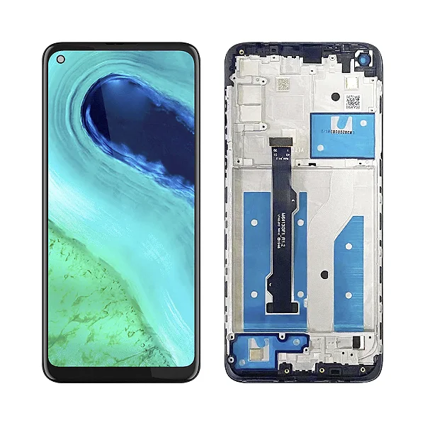 Frontal Motorola G8 Com Aro