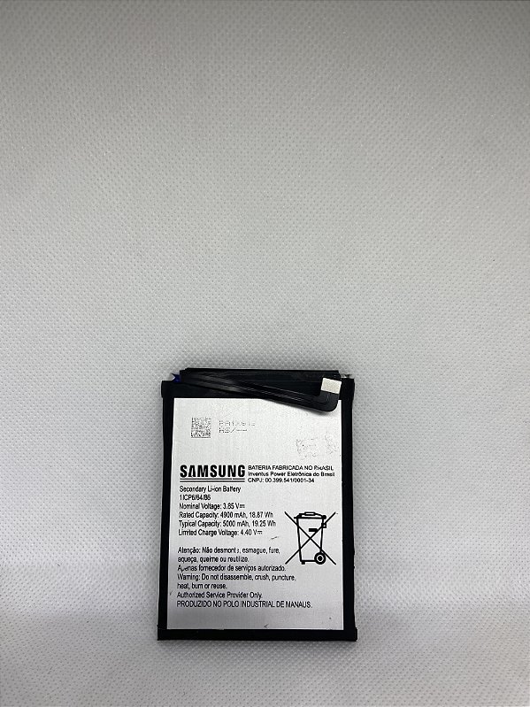 Bateria Samsung HQ-50 (A02s / A03 / A03s / A03 Core / A04 / A04e) original retirada