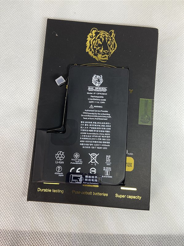 Bateria iPhone 12 Pro Max com flex