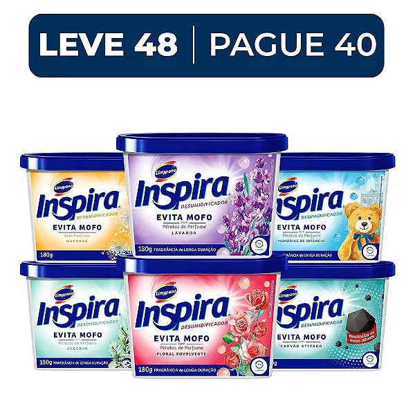 Kit AntiMofo 180g - Leve 48 Pague 40