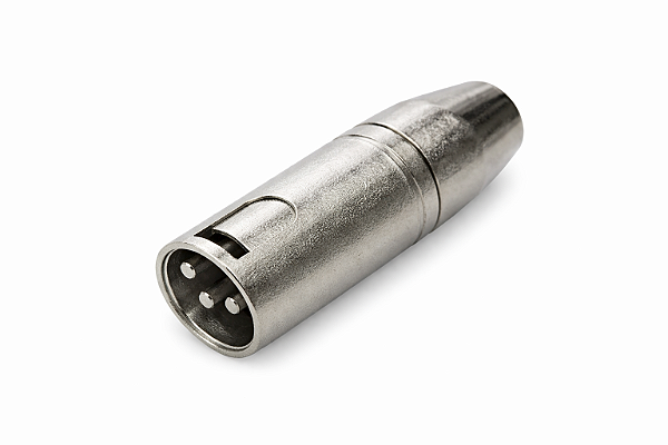 Adaptador xlr macho para p2 stereo femea