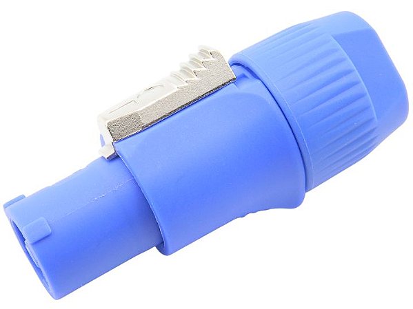 Conector powercon macho azul 2645