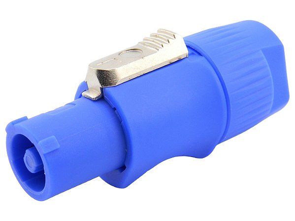 Conector powercon macho azul 2645