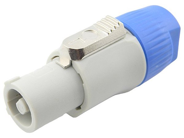 Conector powercon macho branco 2644