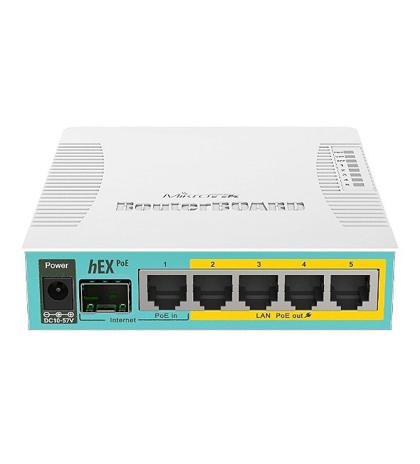 Routerboard Rb960pgs Hex Poe 800mhz 128mb L4 Mikrotik