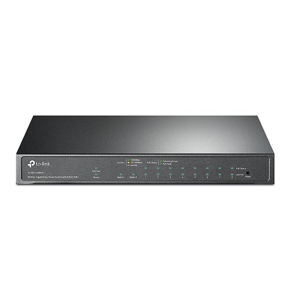 Switch 10p Tl-sg1210mpe 8p Giga Poe+ 123w 1sfp Tp-link