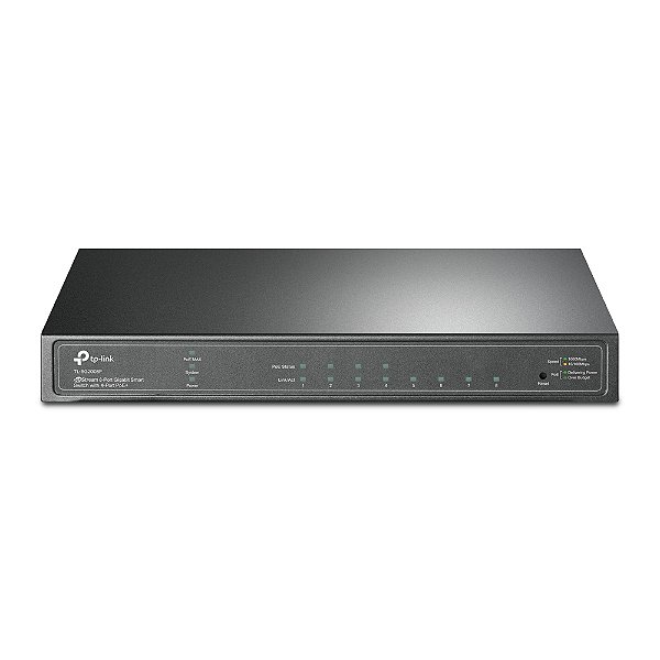 TP-LINK HUB SWITCH 08P TL-SG2008P GIGABIT SMART 4 POE+