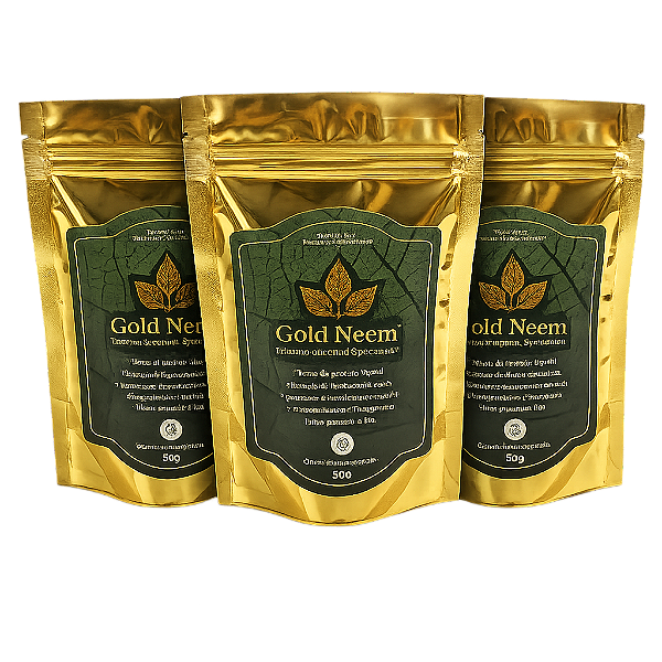 Gold Neem Suplemento Natural para Cães 50g ( 3 unidades )