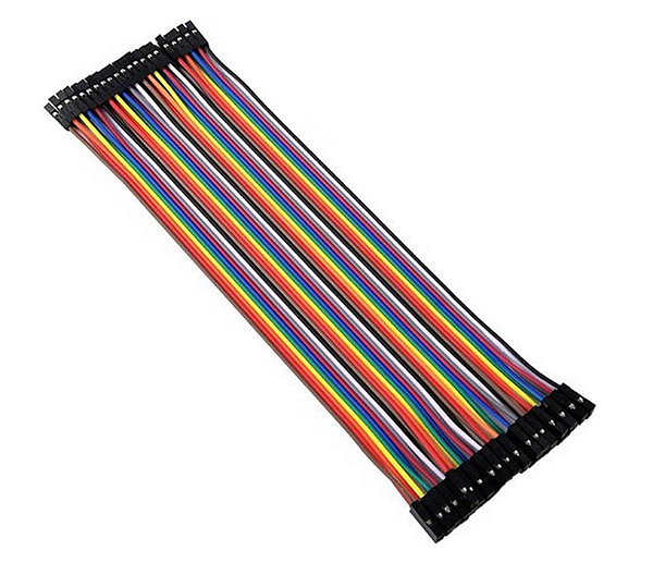 Jumper Fêmea Fêmea 20cm Kit 40 Cabos Arduino