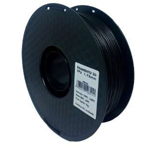 Filamento TPU Preto ( 1,75mm )1kg