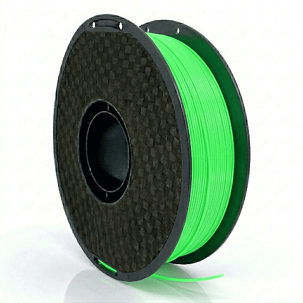 Filamento PLA Fosforescente Verde 1kg 1.75mm Impressora 3D Brilha no Escuro