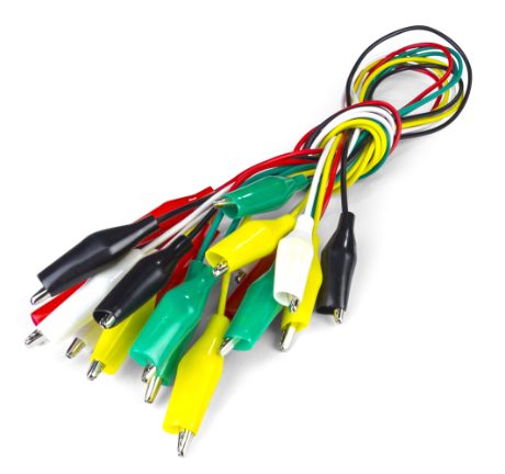 Jogo Cabo Jacaré 10 Unidades Teste Eletrônica