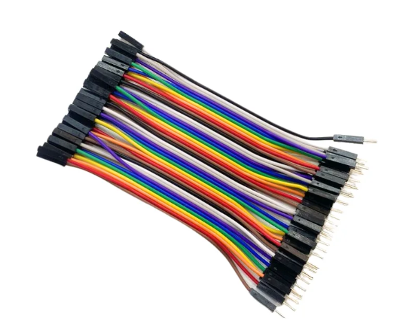 Jumper Macho Fêmea 10cm Kit 40 Cabos Arduino
