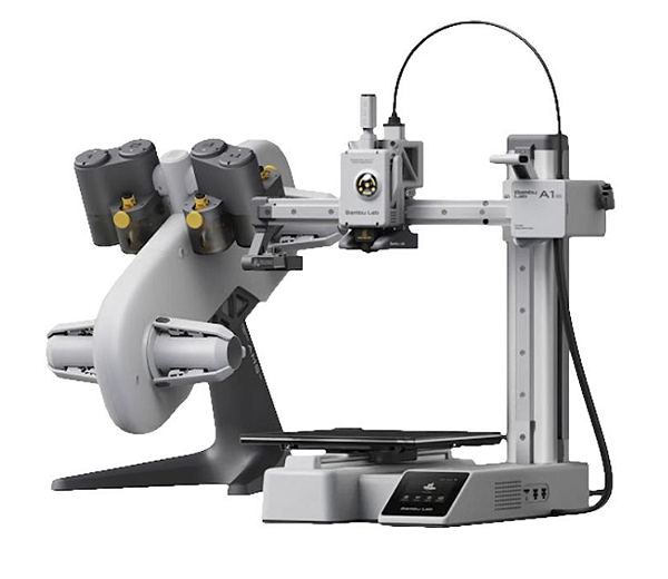 Impressora 3D FDM Bambu Lab A1 Mini Combo com AMS Lite Alta Velocidade e Multicor
