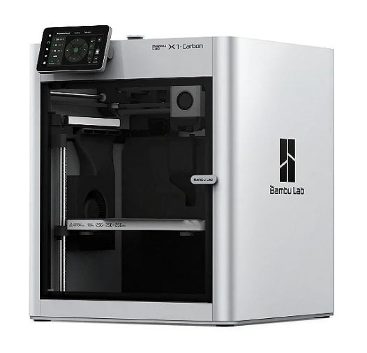 Impressora 3D FDM Bambu Lab X1 Carbon Combo com AMS Alta Precisão Lidar e Multicor