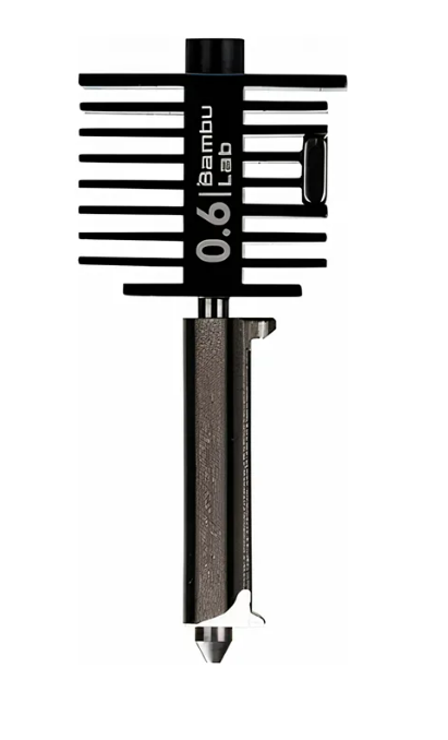 Hotend Original Bambu Lab A1 A1 Mini 0.6mm Aço Endurecido FAH020