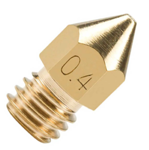 Bico Nozzle MK8 0.4mm Kit 5 Ender 3 V2 Pro CR10