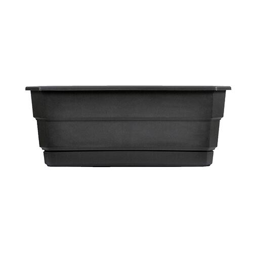 Vaso Jardineira Floreira Antidengue Colibri 11,52 litros 40X 18X 16cm Preto