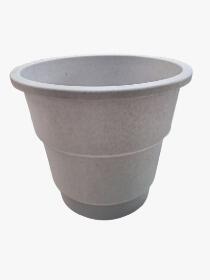 Vaso Plástico Antidengue Gradiente Colibri 22cm Mármore