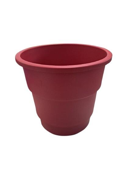 Vaso Plástico Antidengue Gradiente Colibri 22cm Vermelho