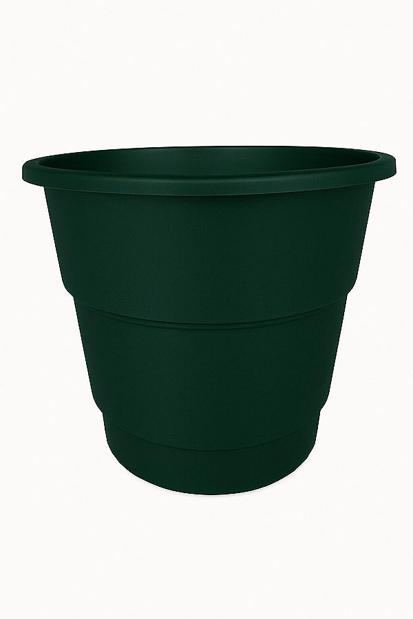 Vaso Plástico Antidengue Gradiente Colibri 26cm Verde Escuro