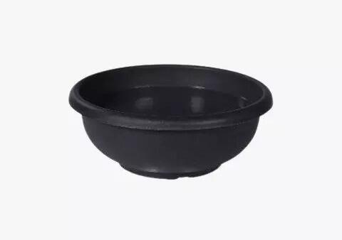 Vaso Napoli 19 cm 1 Litro Preto