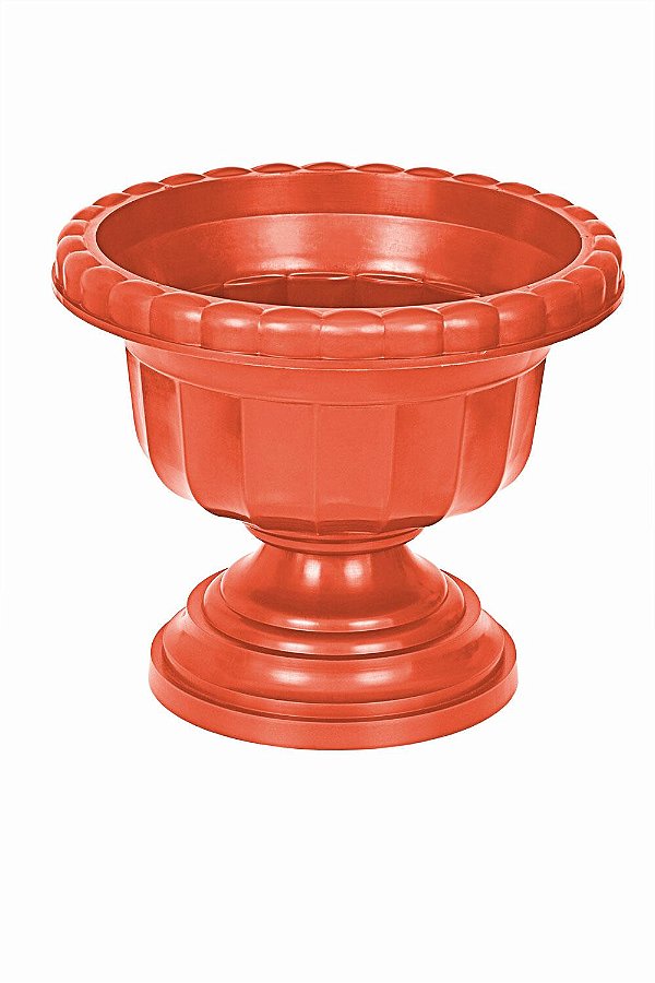 Cachepô Taças Plástico Colibri 4,89 Litros 26 cm Terracota