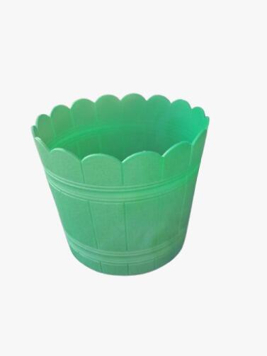 Cachepô Tina Plástico Colibri 1,65 Litros 17 cm Verde Bandeira