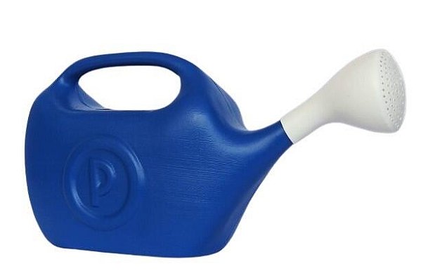 Regador com Crivo capacidade 5,5 litros Azul