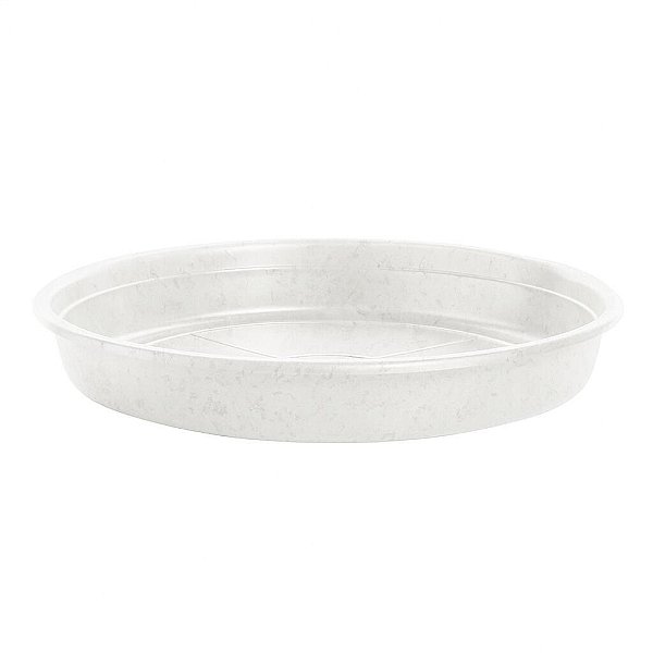 Prato Plástico Para Vaso 1 7 cm Mármore