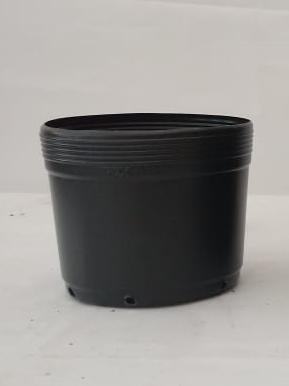 Vaso Para Muda Flexível 1 Litro 11 cm Preto