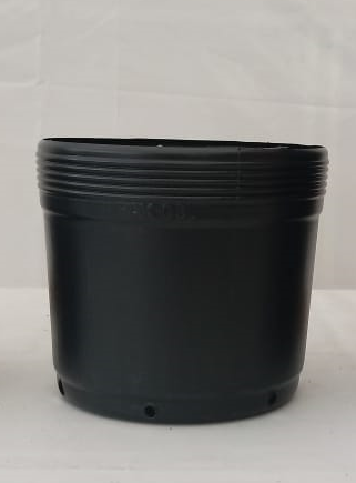 Vaso Para Muda Flexível 3 Litros 15 cm Preto