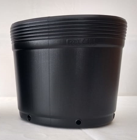 Vaso Para Muda Flexível 15 Litros Preto