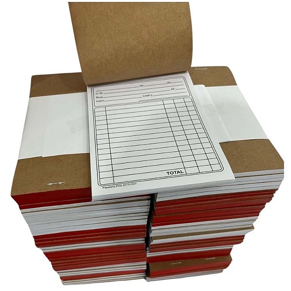 Blocos de nota neutra 20un. 10x14 c/50 folhas cada.