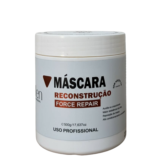 06 Unidades Máscara de Reconstrução Force Repair - 500g Supreme Cosméticos do Brasil