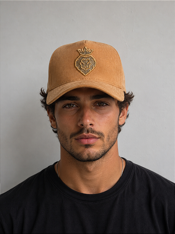 Boné Snapback King of Kings – Camurça Premium