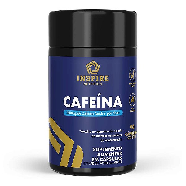 Cafeína 90 capsulas Inspire Nutrition