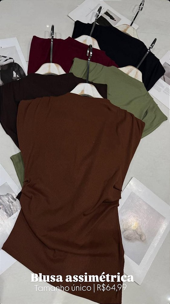 Blusa Assimétrica