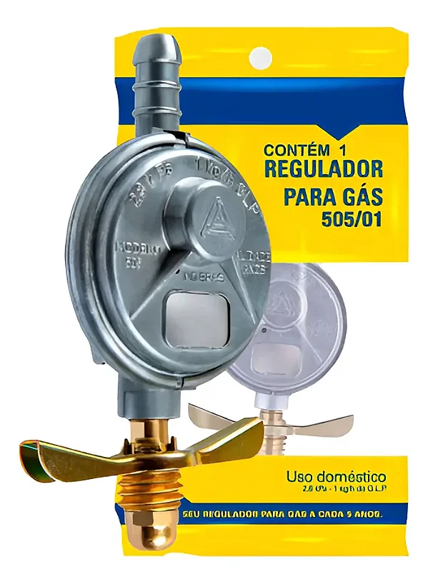 Regulador/registro Para Gás Aliança 505/01