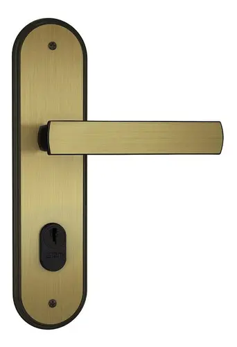 Fechadura Stam 1601/35 Porta Externa Espelho Oxidado 55mm