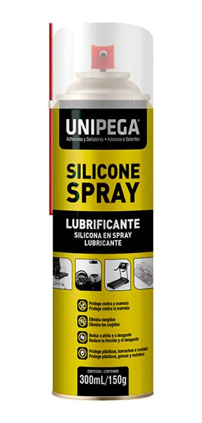 Silicone Spray Lubrificante Para Esteira Unipega 300ml