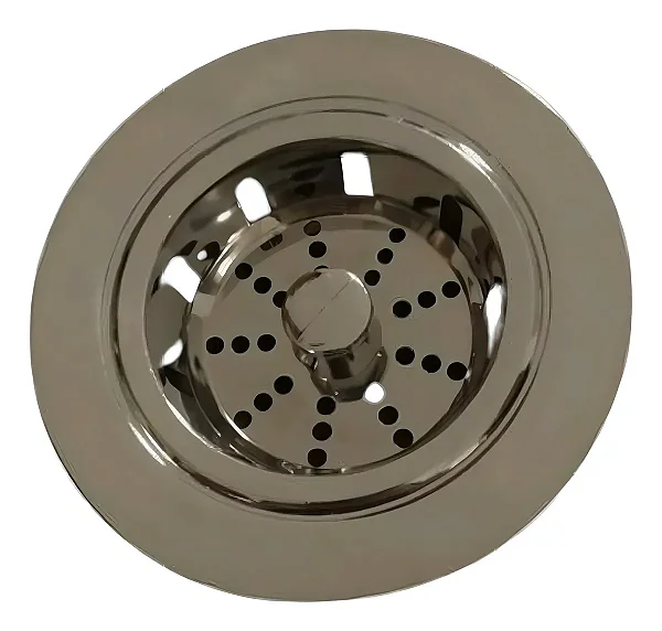 Válvula Pia Cozinha Americana Metal Cromada 3.1/2 Aço Inoxidável